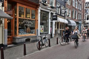 Antiques shopping in Amsterdam