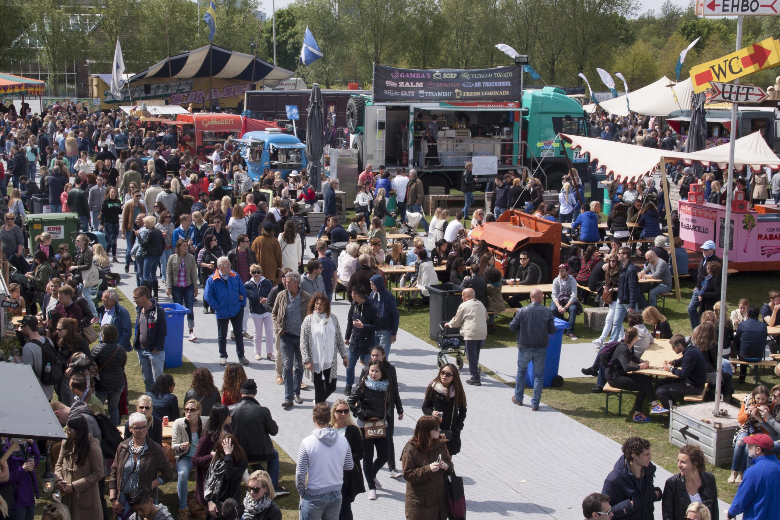 Foodies flock to the Weekend of the Rolling Kitchens