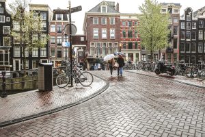 Making the most of a rainy day in Amsterdam